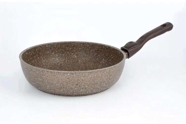 Сотейник TimA ART GRANIT INDUCTION 24см, съемная ручка