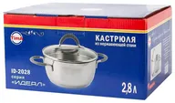 Кастрюля TimA Идеал ID-2028, 2.8 л, 20 см, нержавеющая сталь